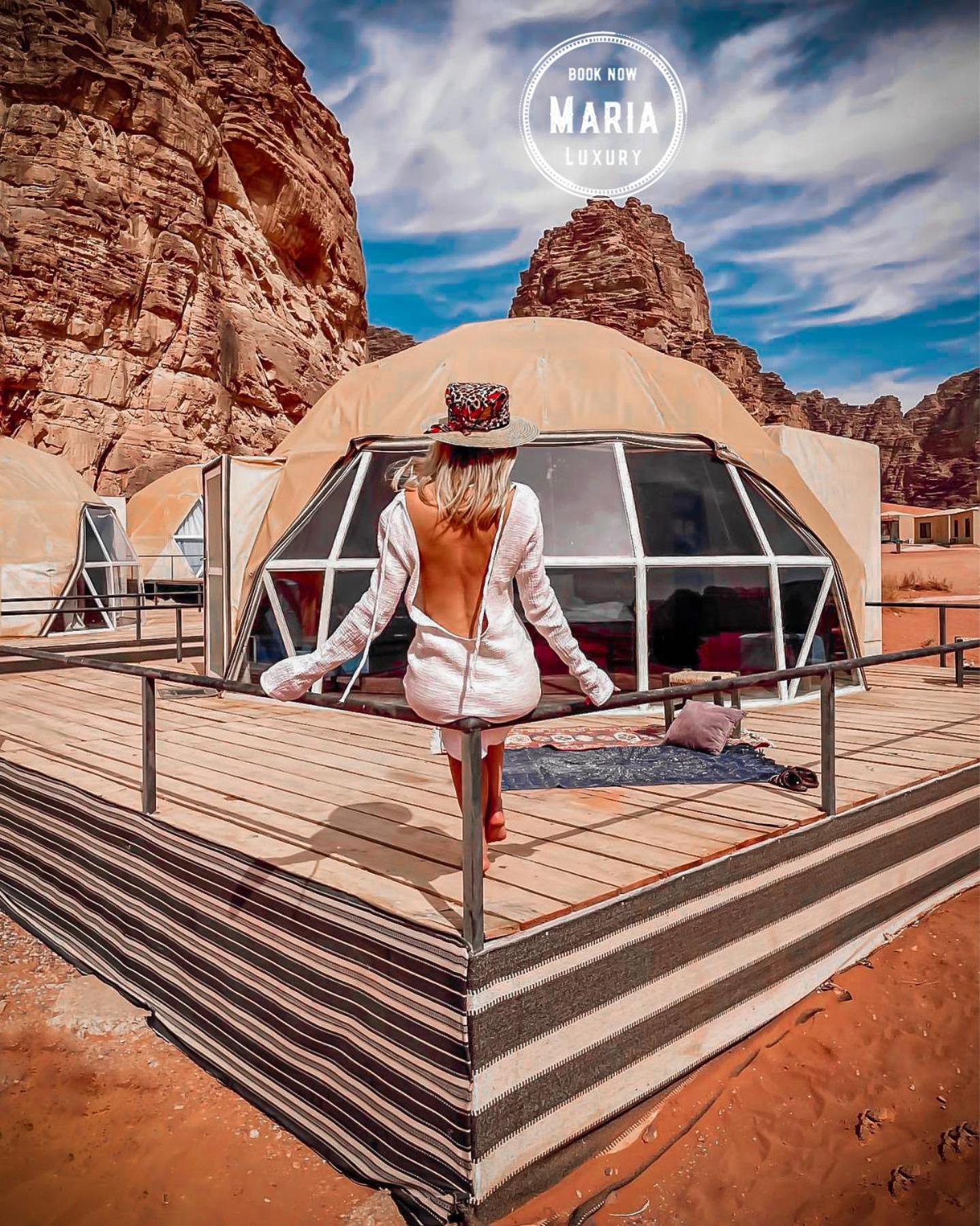 Rum Maria Luxury Camp & Bubble Rooms วาดิรัม ภายนอก รูปภาพ